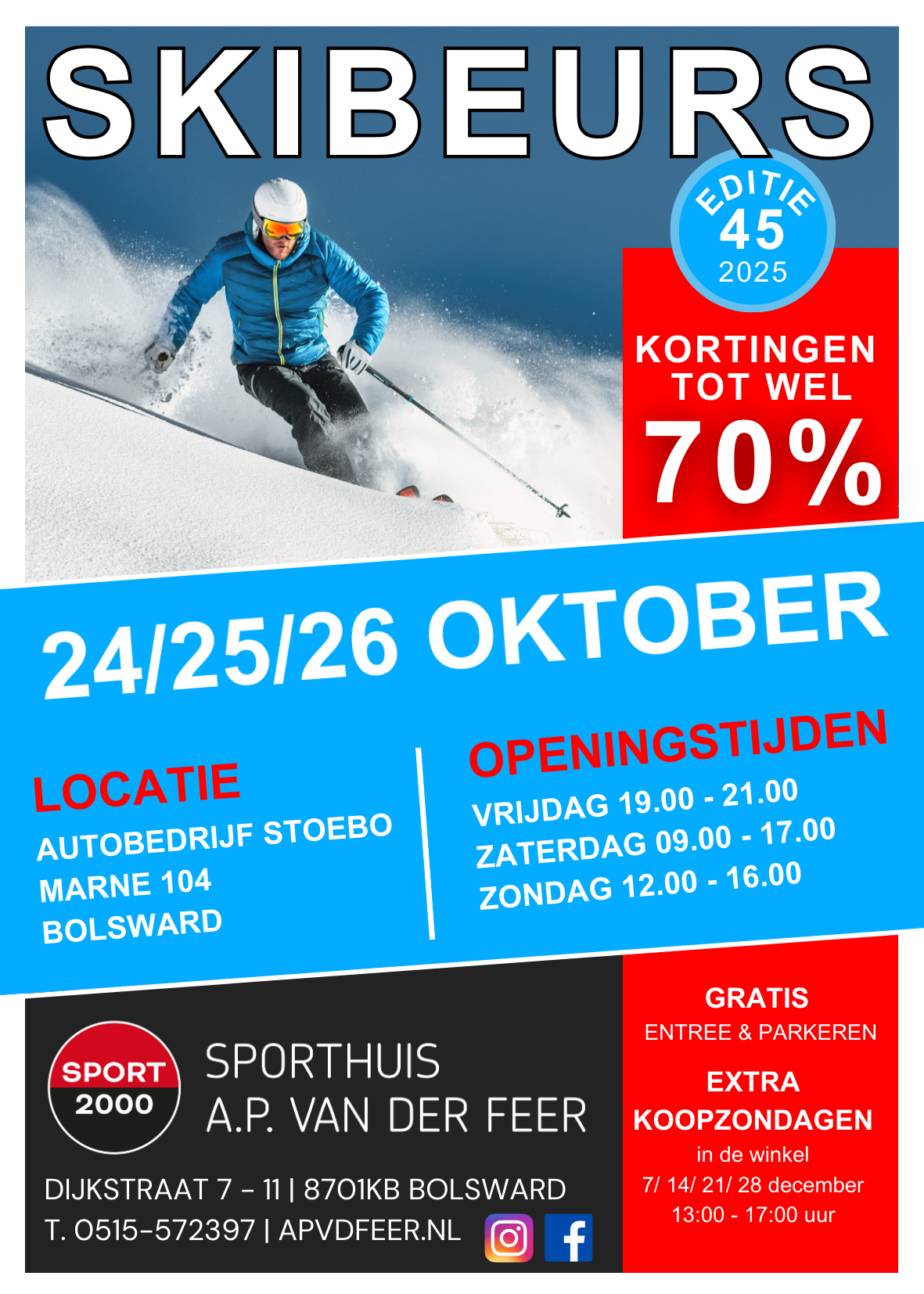 SKIBEURS (100 x 140 mm)